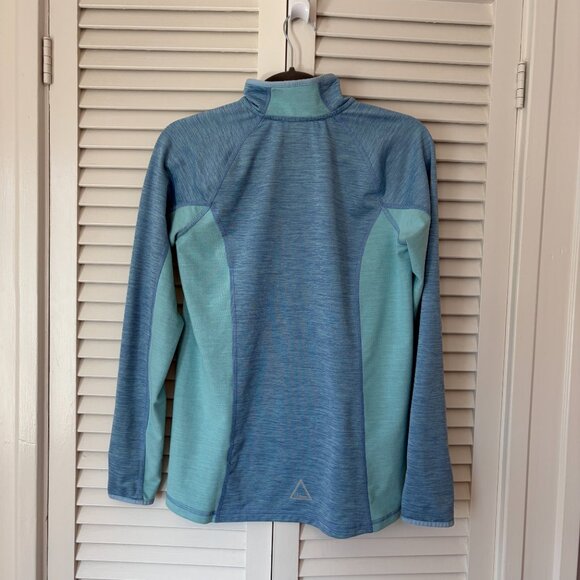 LL Bean kids quarter zip two-tone blue XL 18 - Picture 5 of 8